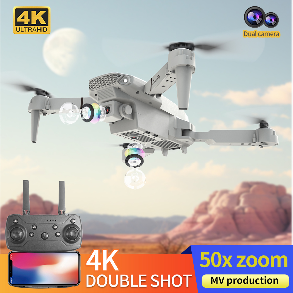 2026 NEW E88 Professional HD 4 - Drone Camera Lens ulasan dan harga