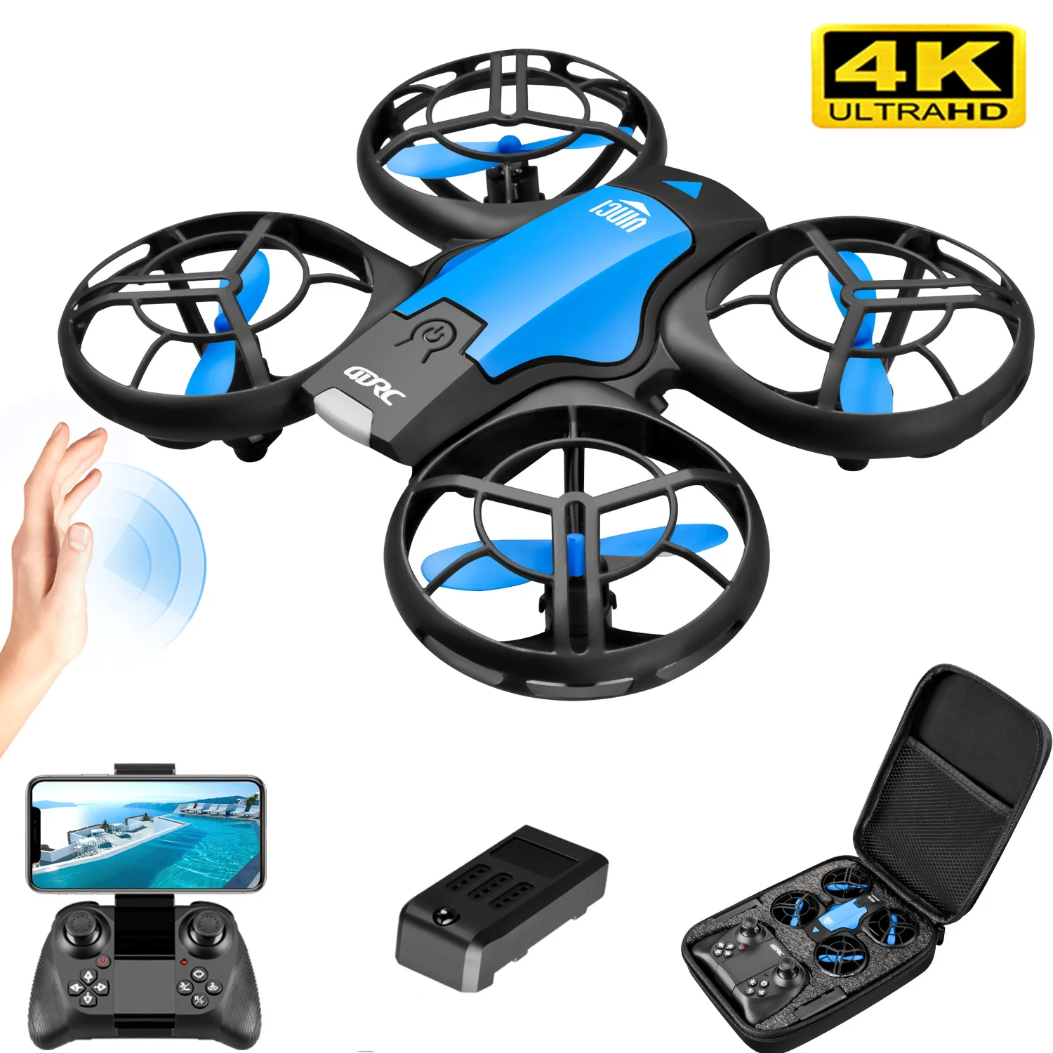 V8 New Mini Drone 4K Professio - Drone Camera 4K ulasan dan harga