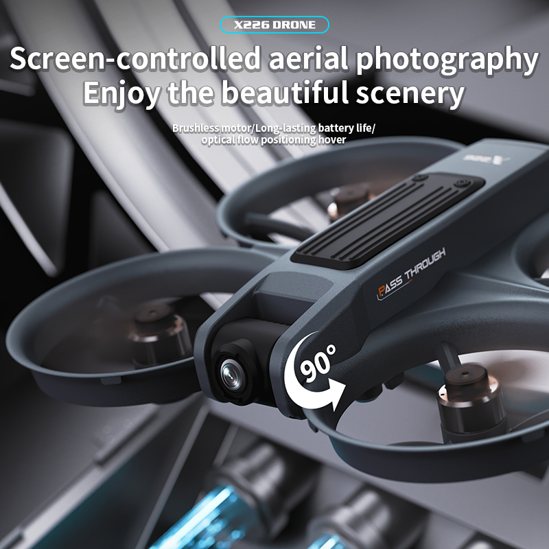 NEW X226 RC Drone 2.4G 5G WIFI - Drone Camera 4K ulasan dan harga