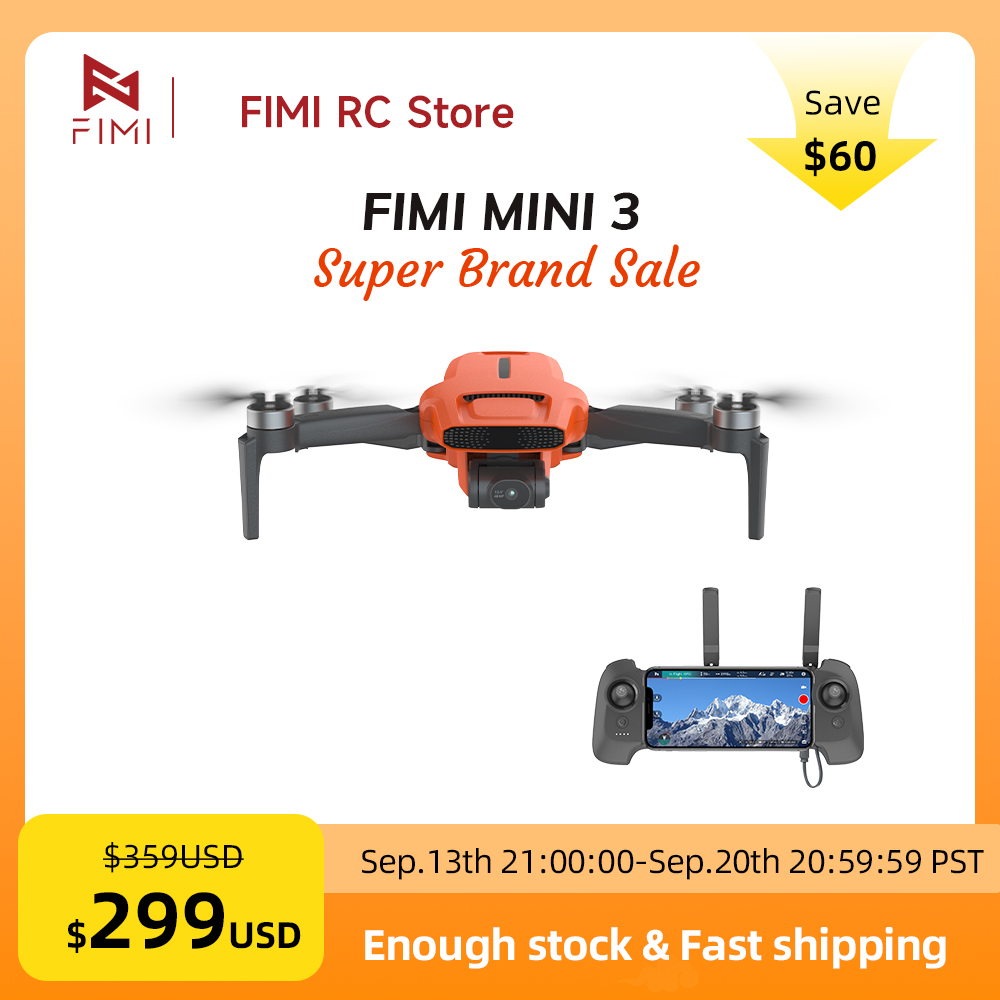 FIMI MINI 3 Camere Drone 4K 60 - Drone Camera Lens ulasan dan harga