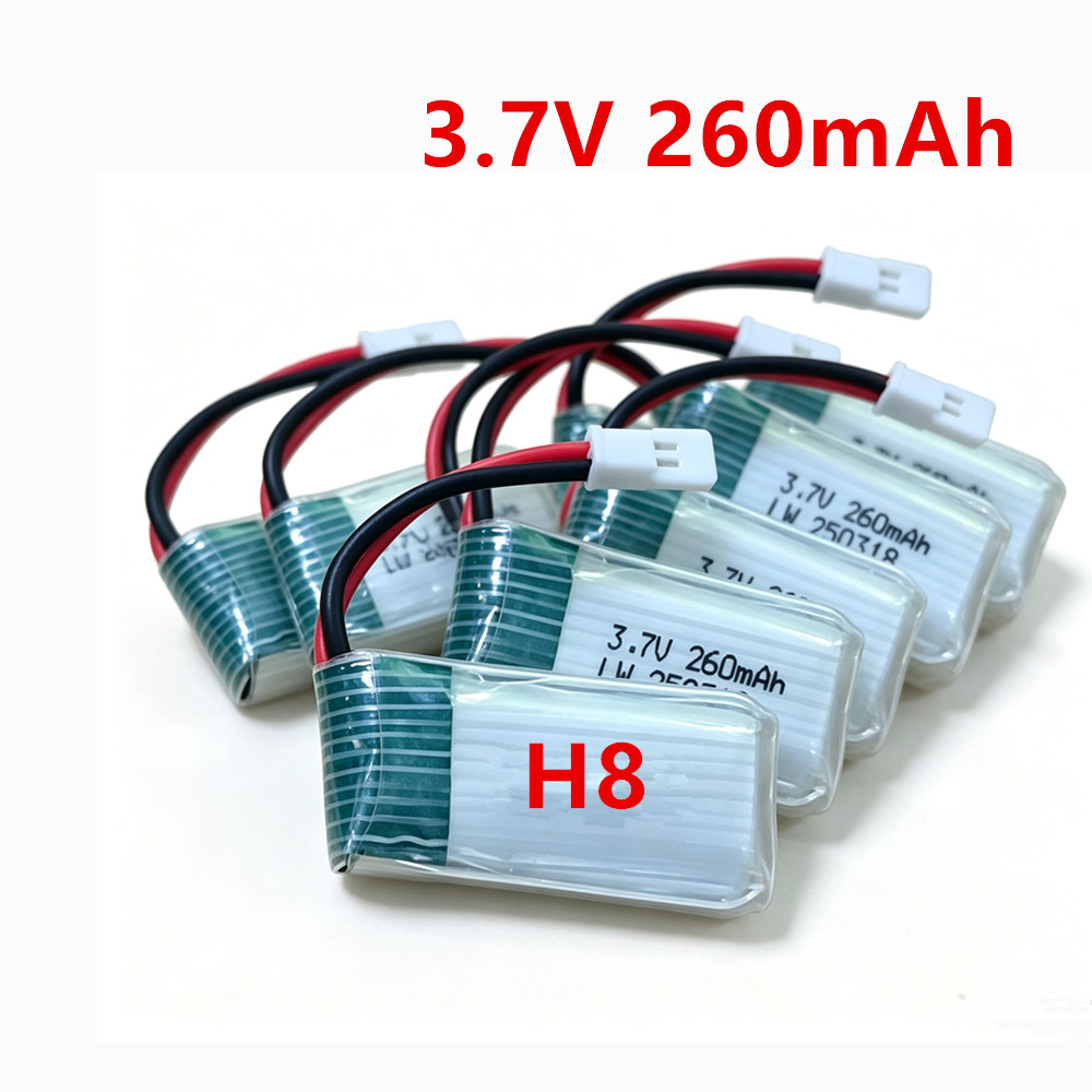 3.7V 260mAH Lipo Battery With  - Eachine Drone E010 ulasan dan harga