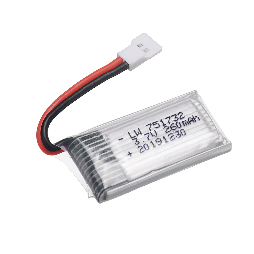 3.7V 260mAH Lipo Battery With  - Eachine Drone E010 ulasan dan harga