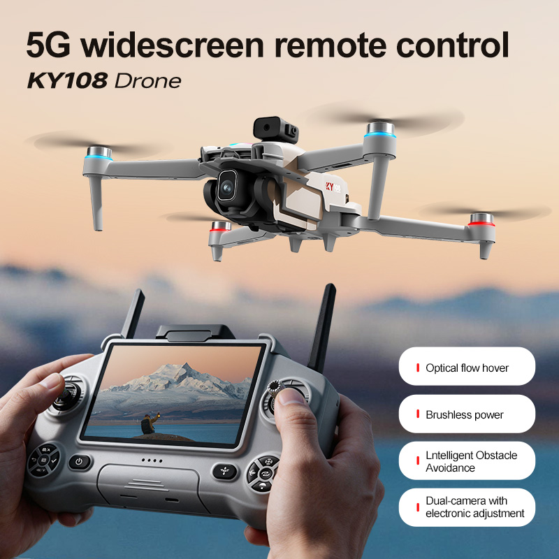 2026 New KY108 Drone With 8K C - Drone Camera Lens ulasan dan harga